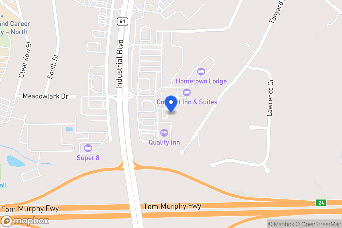 Map of 124 61 Hwy