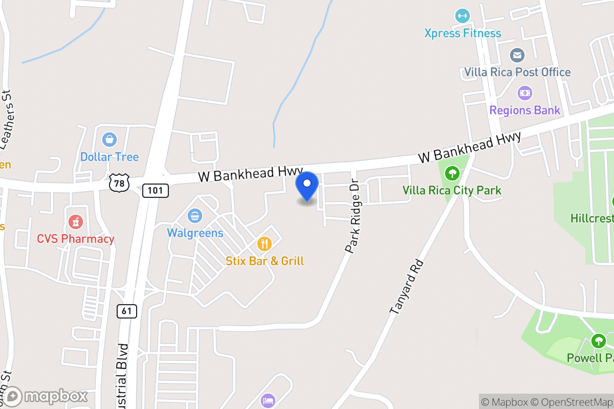 Map of 650 W Bankhead Hwy