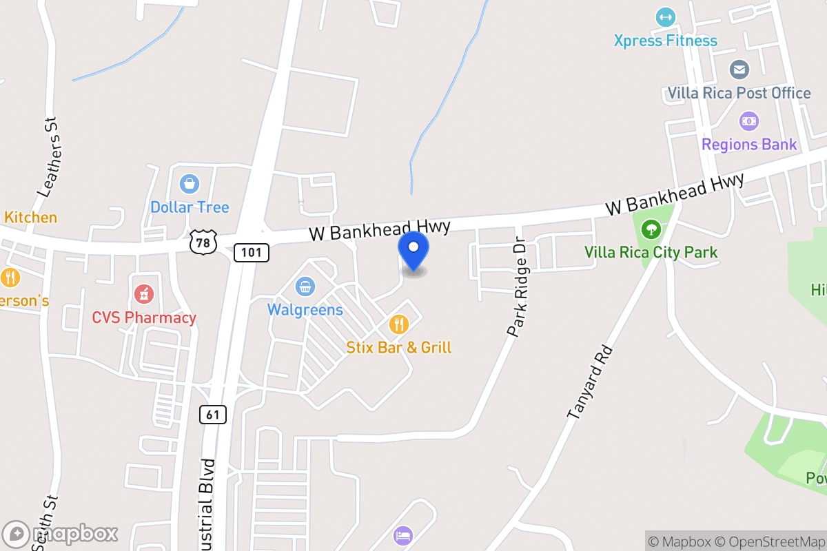 Map of 658 W Bankhead Hwy
