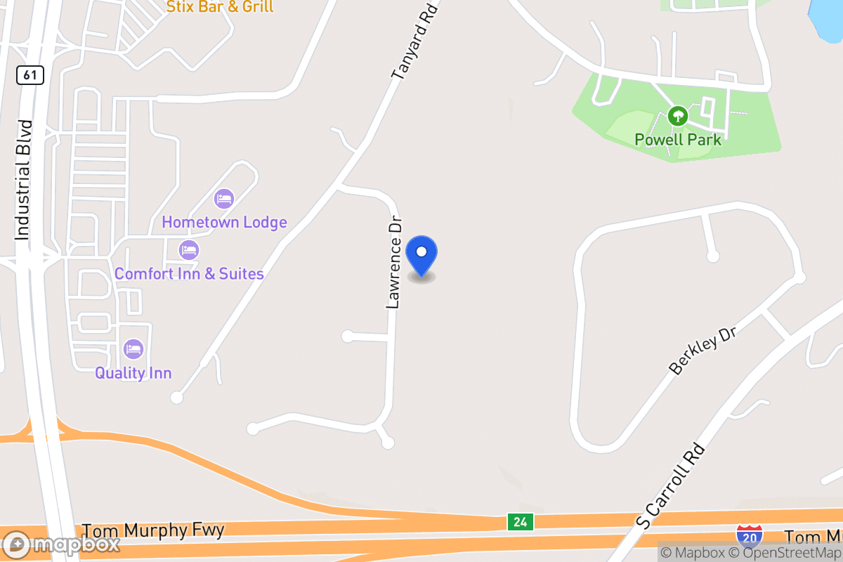 Map of 118 Lawrence Dr