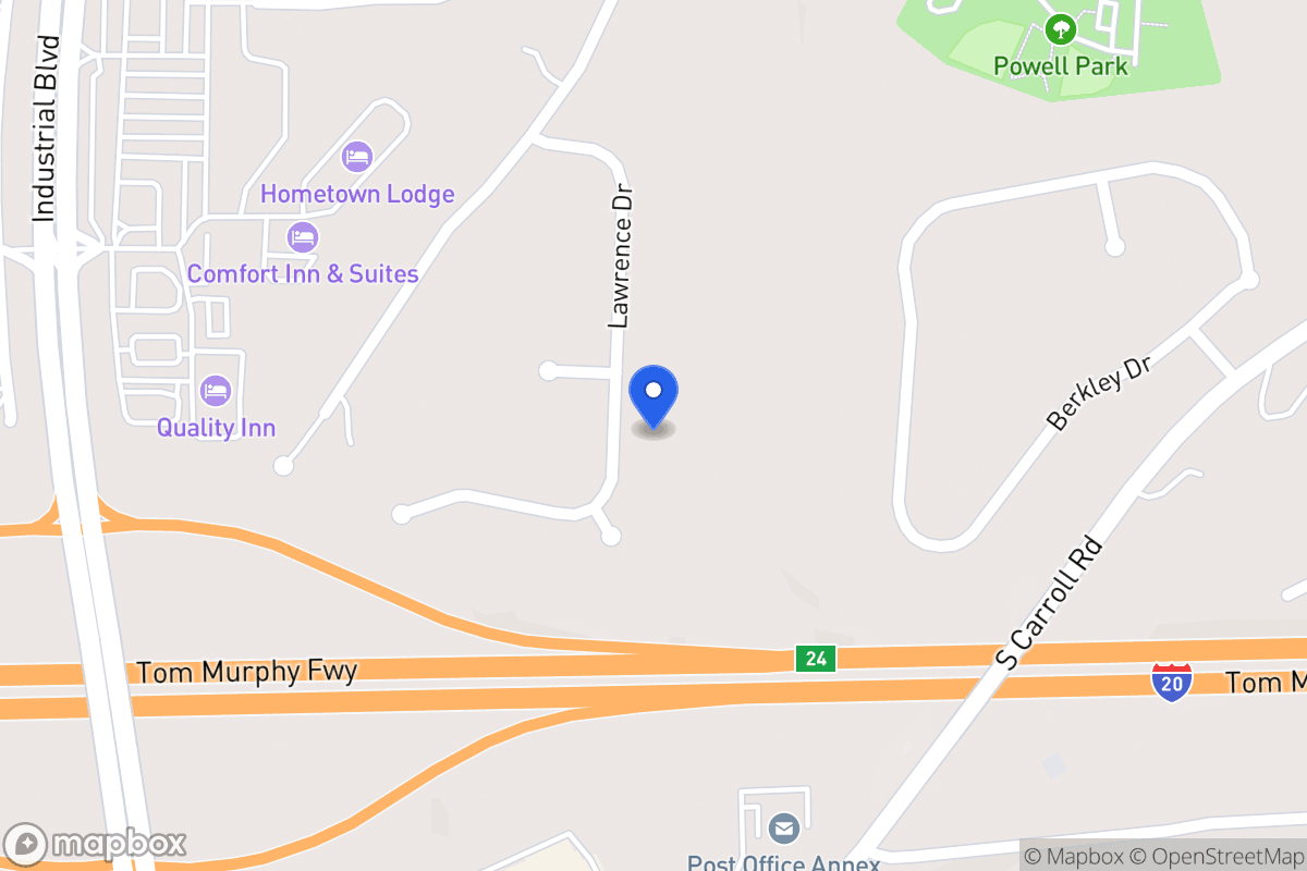 Map of 142 Lawrence Dr
