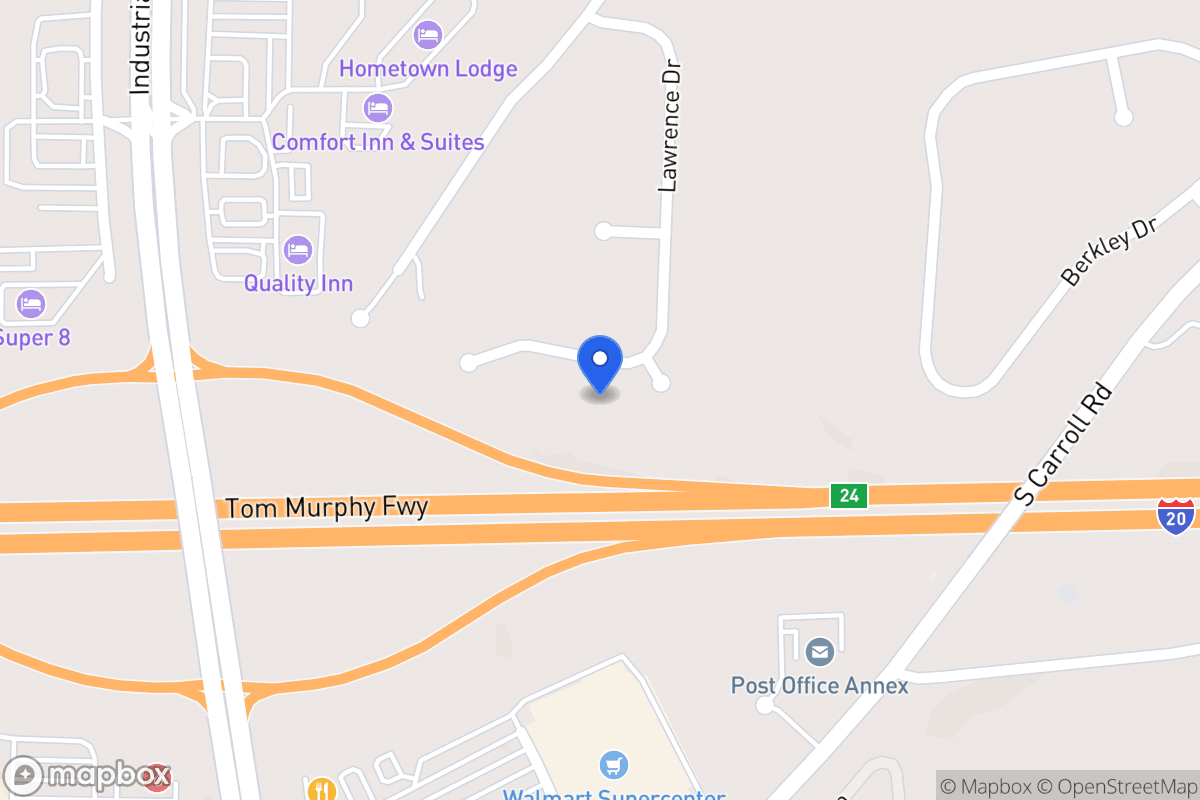 Map of 166 Lawrence Dr