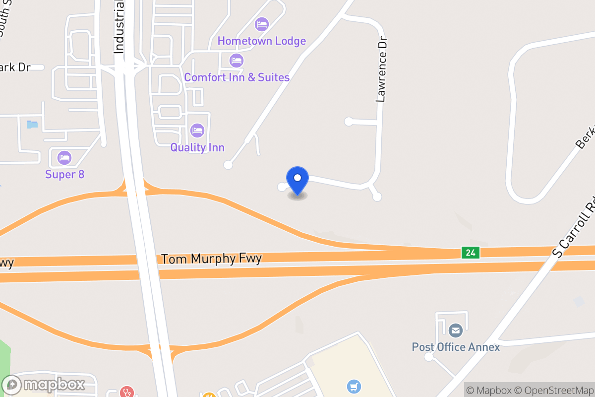 Map of 184 Lawrence Dr