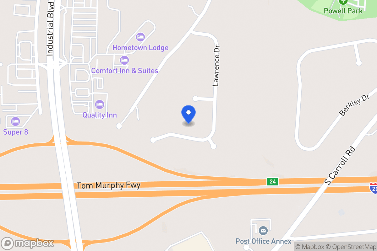 Map of 167 Lawrence Dr