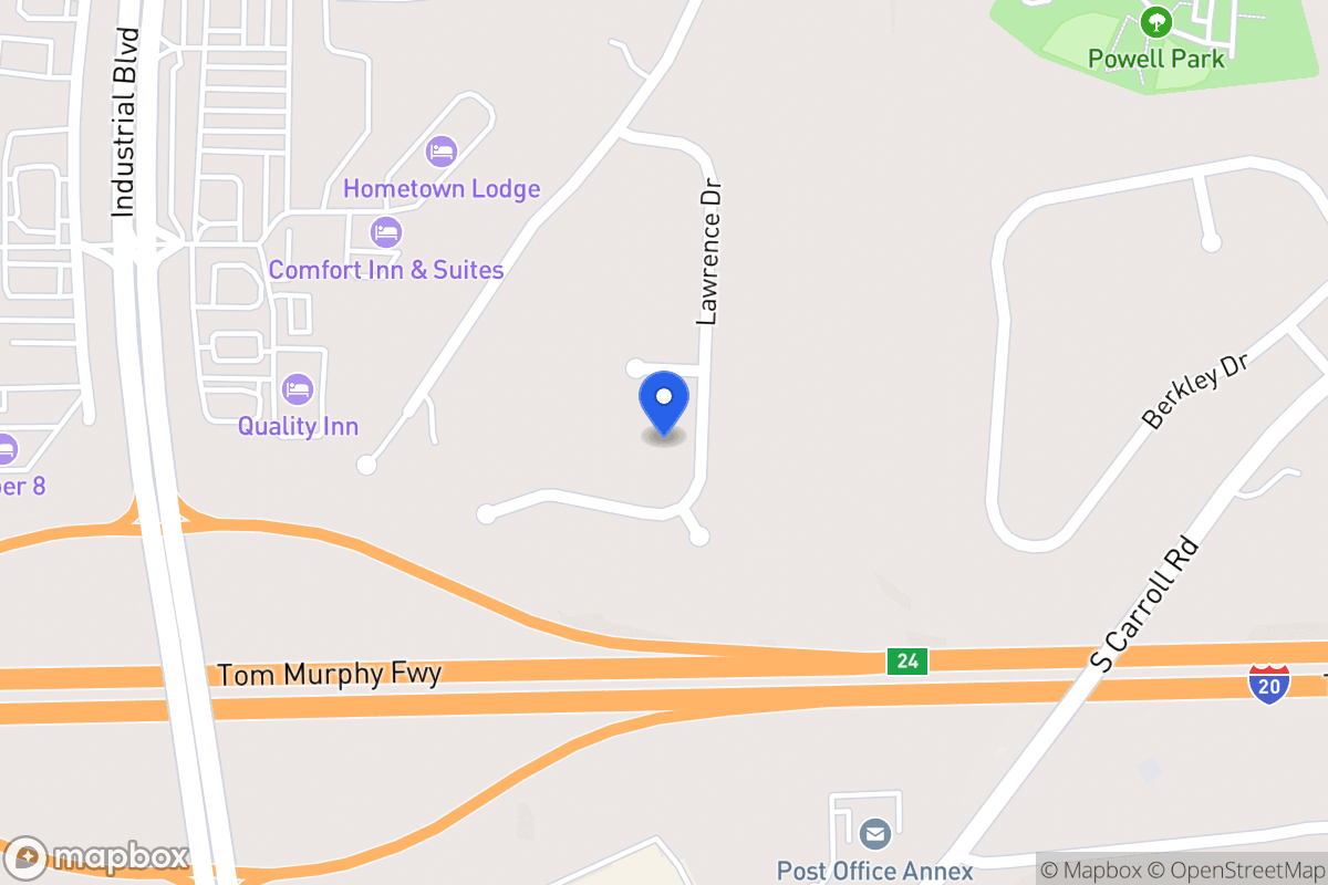 Map of 143 Lawrence Dr