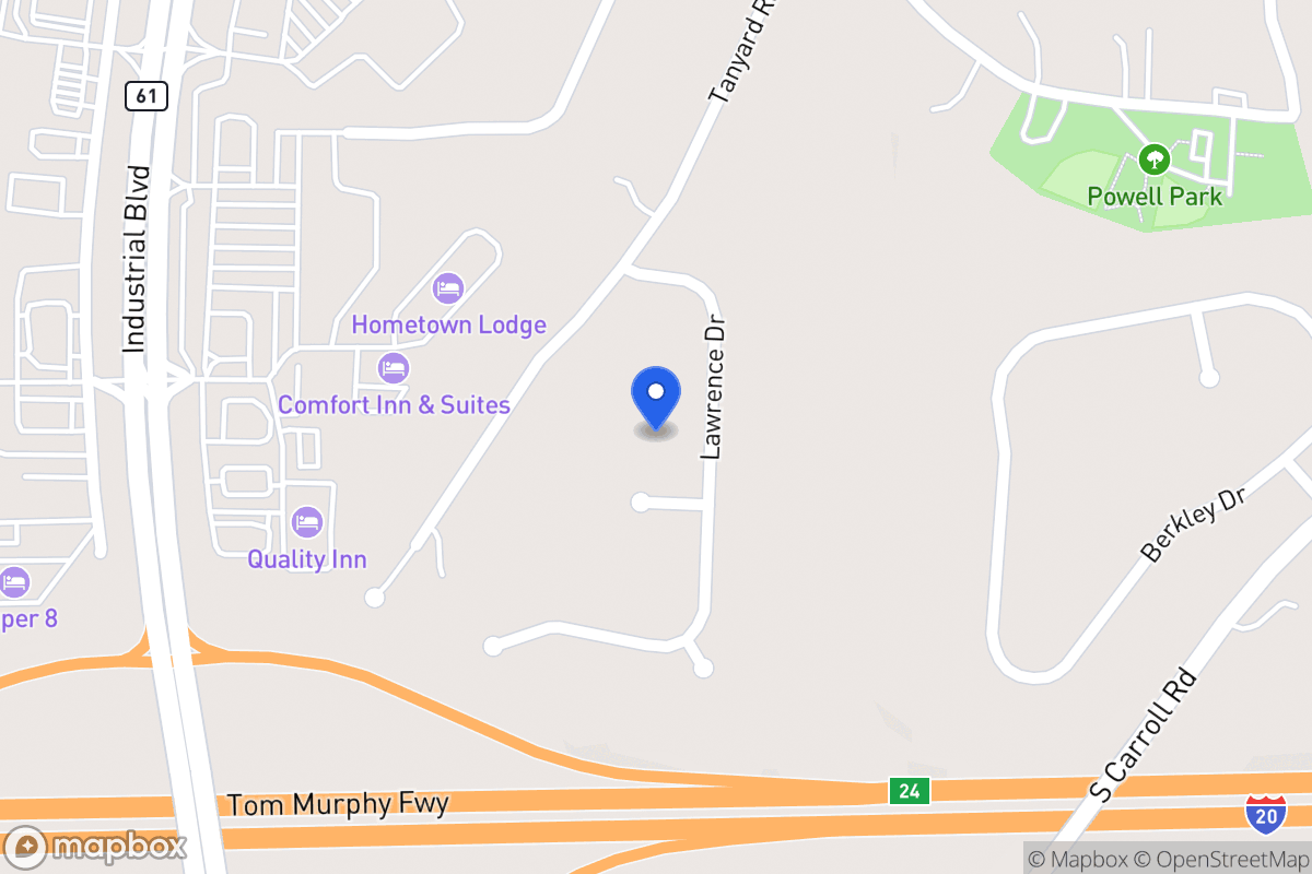 Map of 119 Lawrence Dr