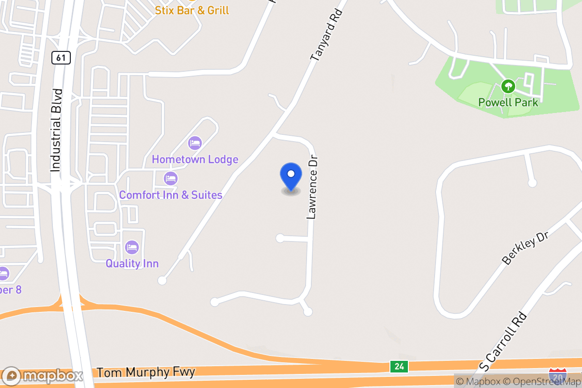 Map of 113 Lawrence Dr