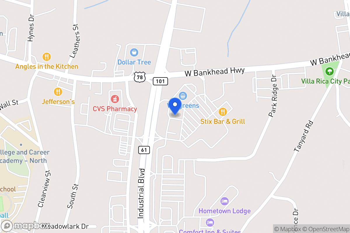 Map of 688 W Bankhead Hwy