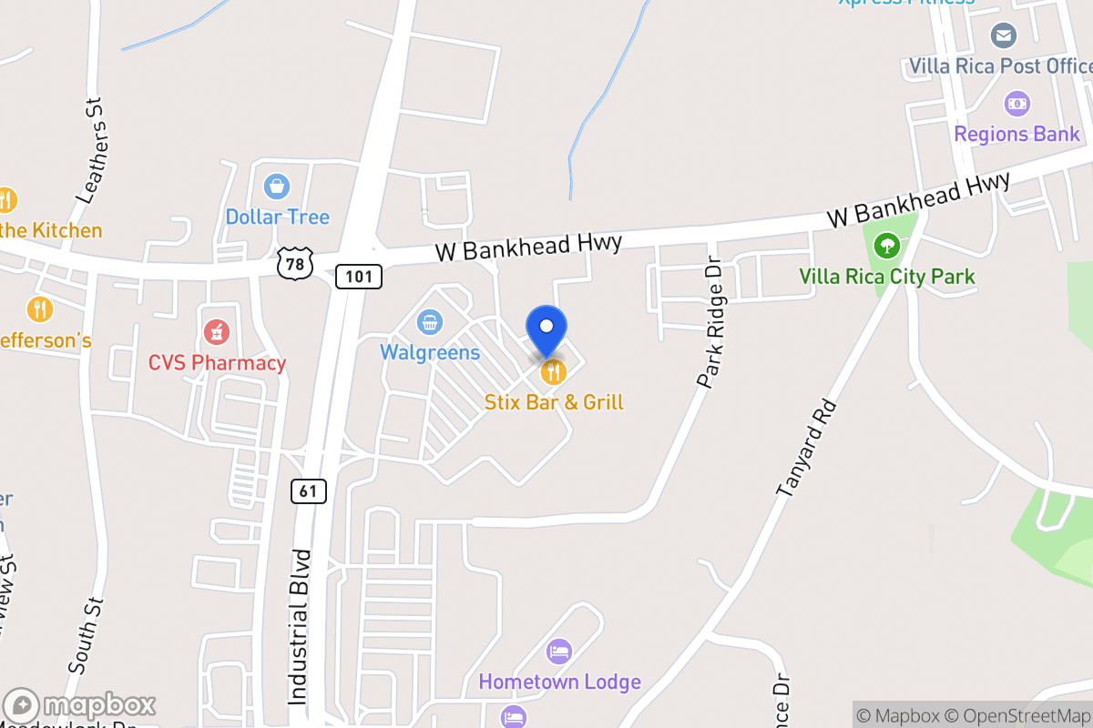 Map of 660 W Bankhead Hwy