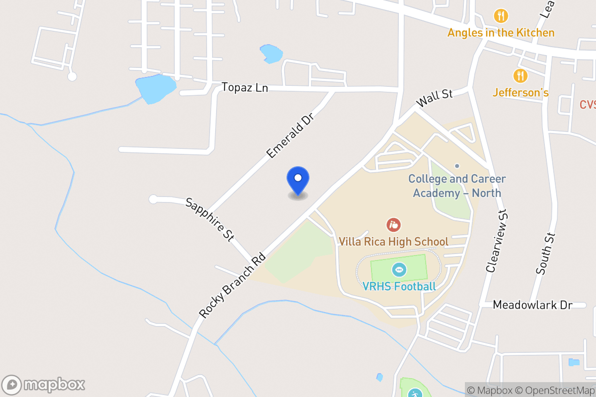 Map of 639 Rocky Branch Rd
