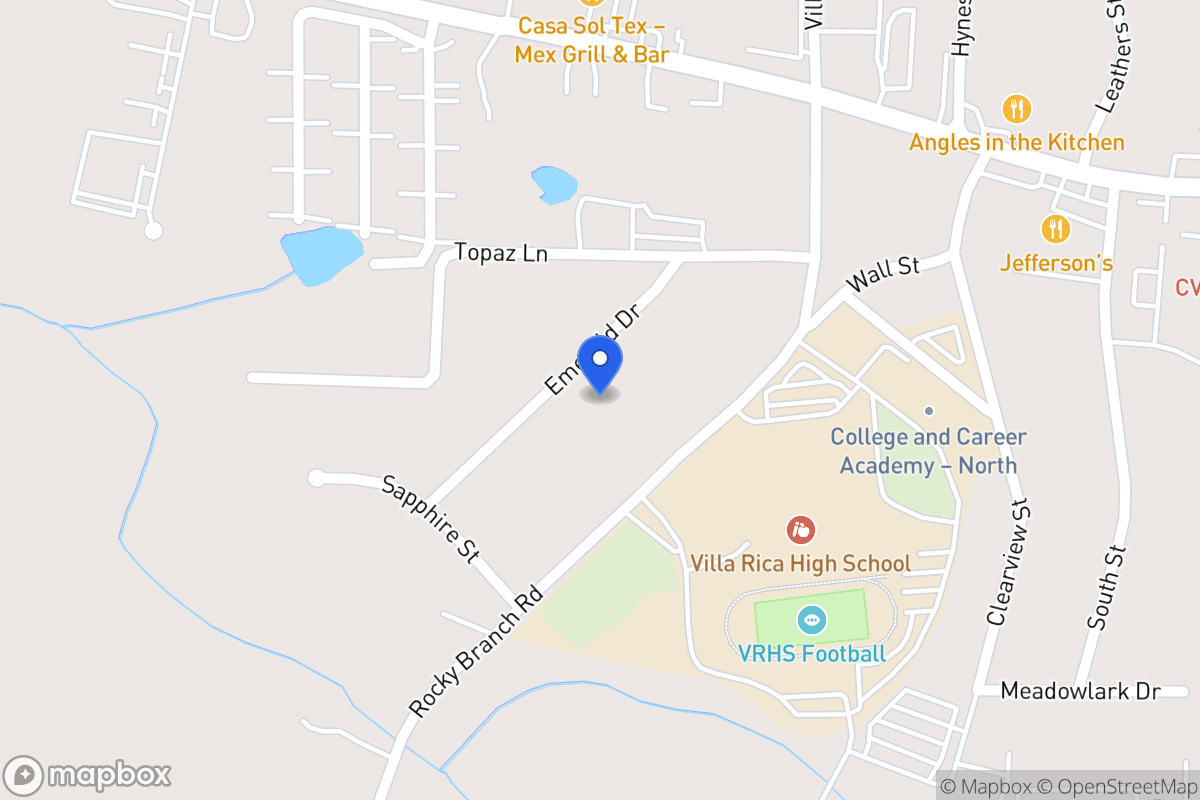 Map of 618 Emerald Dr