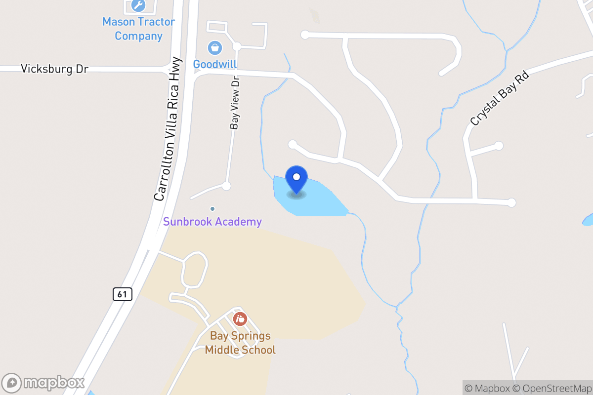 Map of 1994 Club Bay Dr