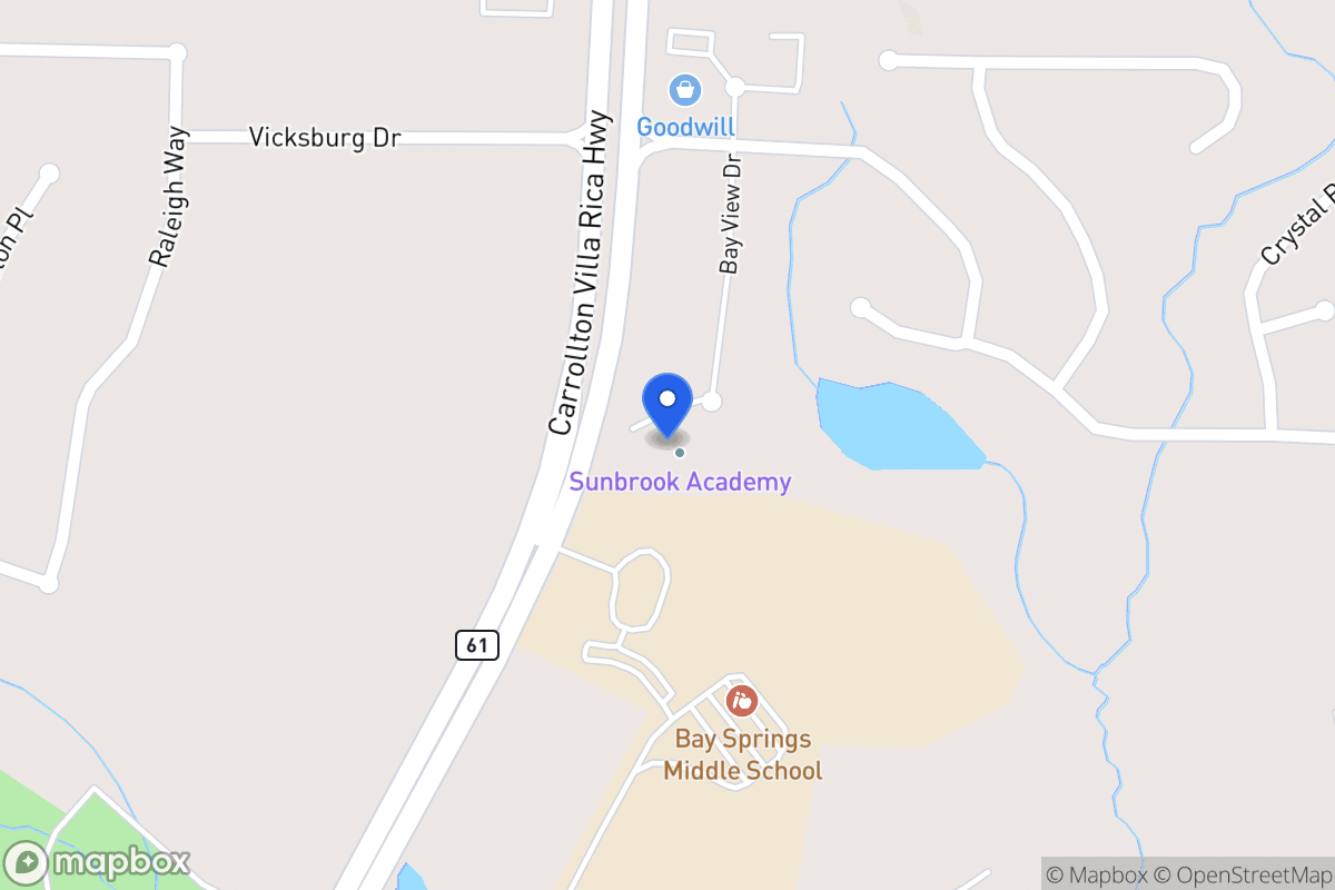 Map of 501 Bay View Dr