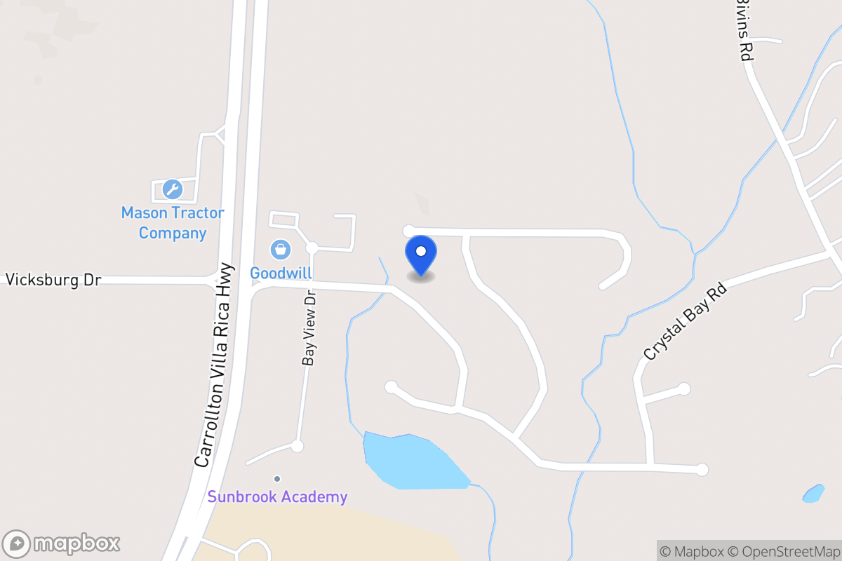 Map of 1008 E Bay Springs Dr