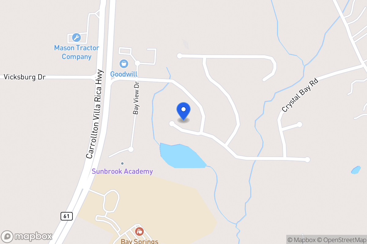 Map of 1997 Club Bay Dr