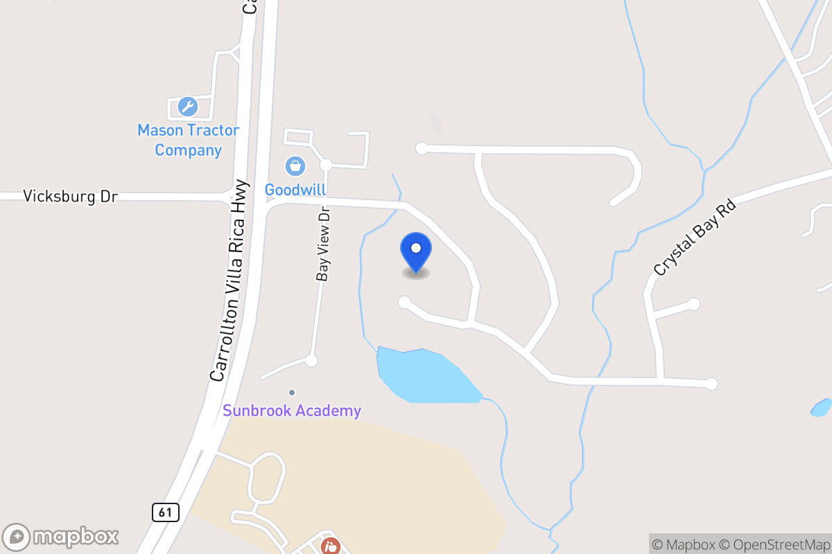 Map of 1993 Club Bay Dr