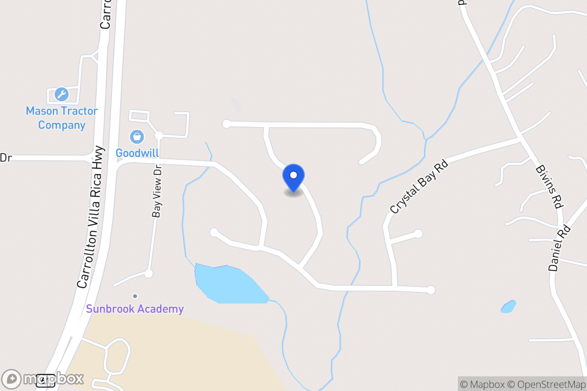 Map of 922 Center Bay Dr