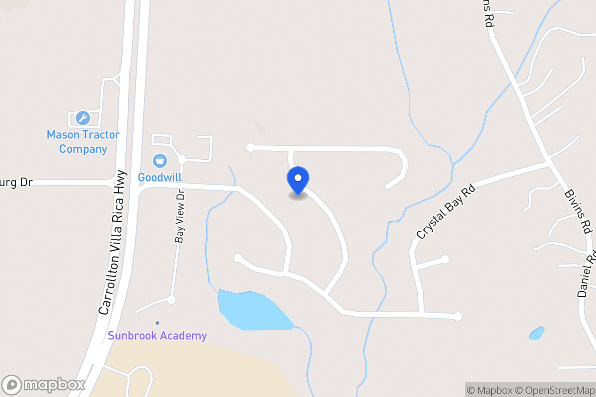 Map of 930 Center Bay Dr
