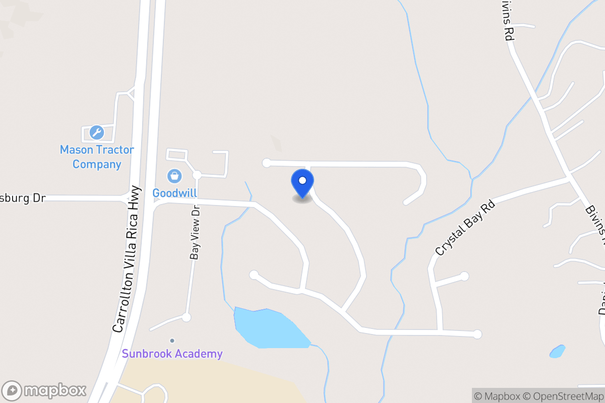 Map of 934 Center Bay Dr