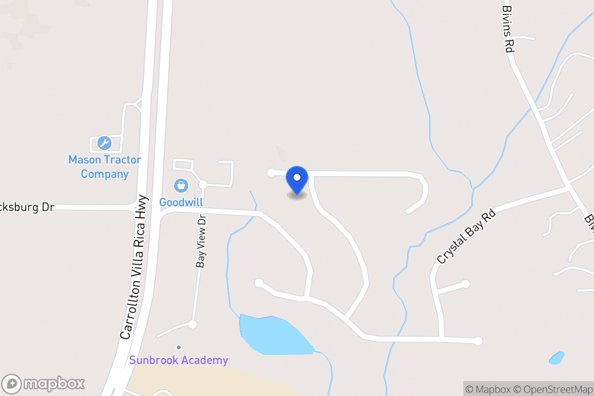 Map of 938 Center Bay Dr
