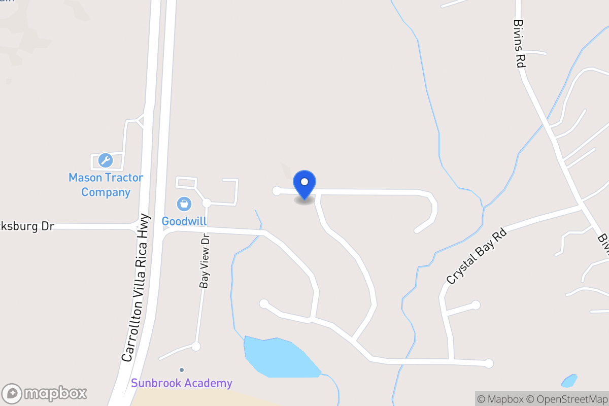 Map of 812 N Bay Overlook