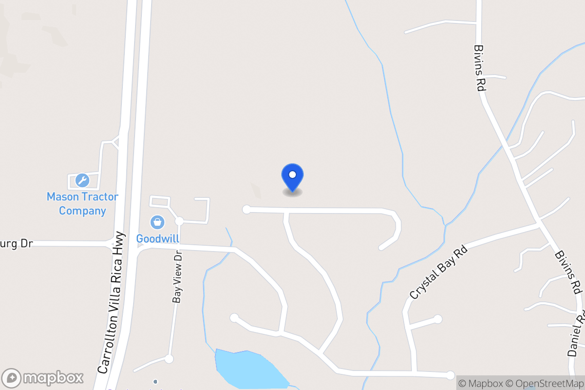 Map of 819 N Bay Overlook