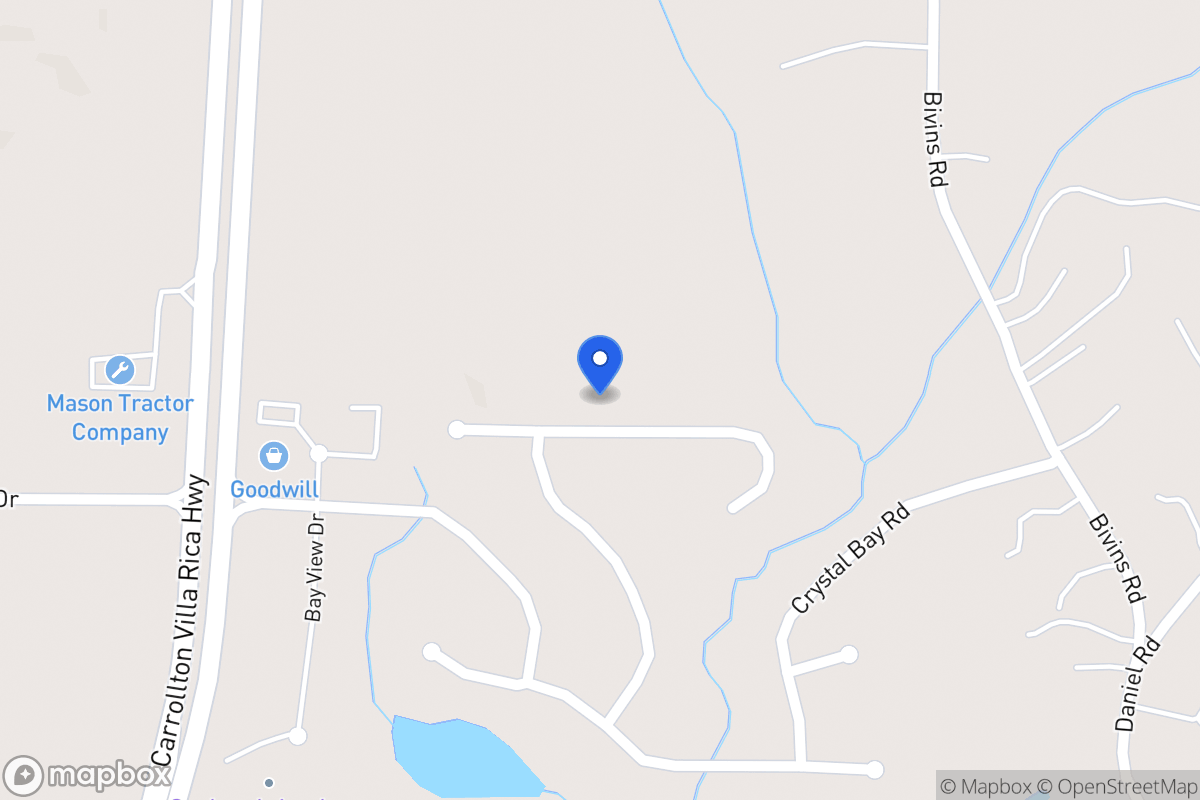 Map of 827 N Bay Overlook
