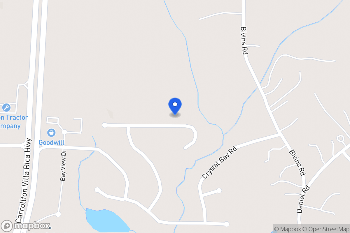 Map of 843 N Bay Overlook