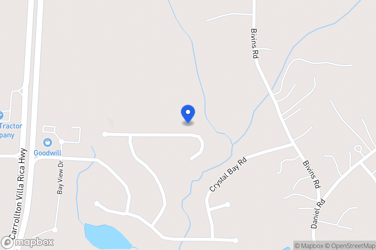 Map of 847 N Bay Overlook