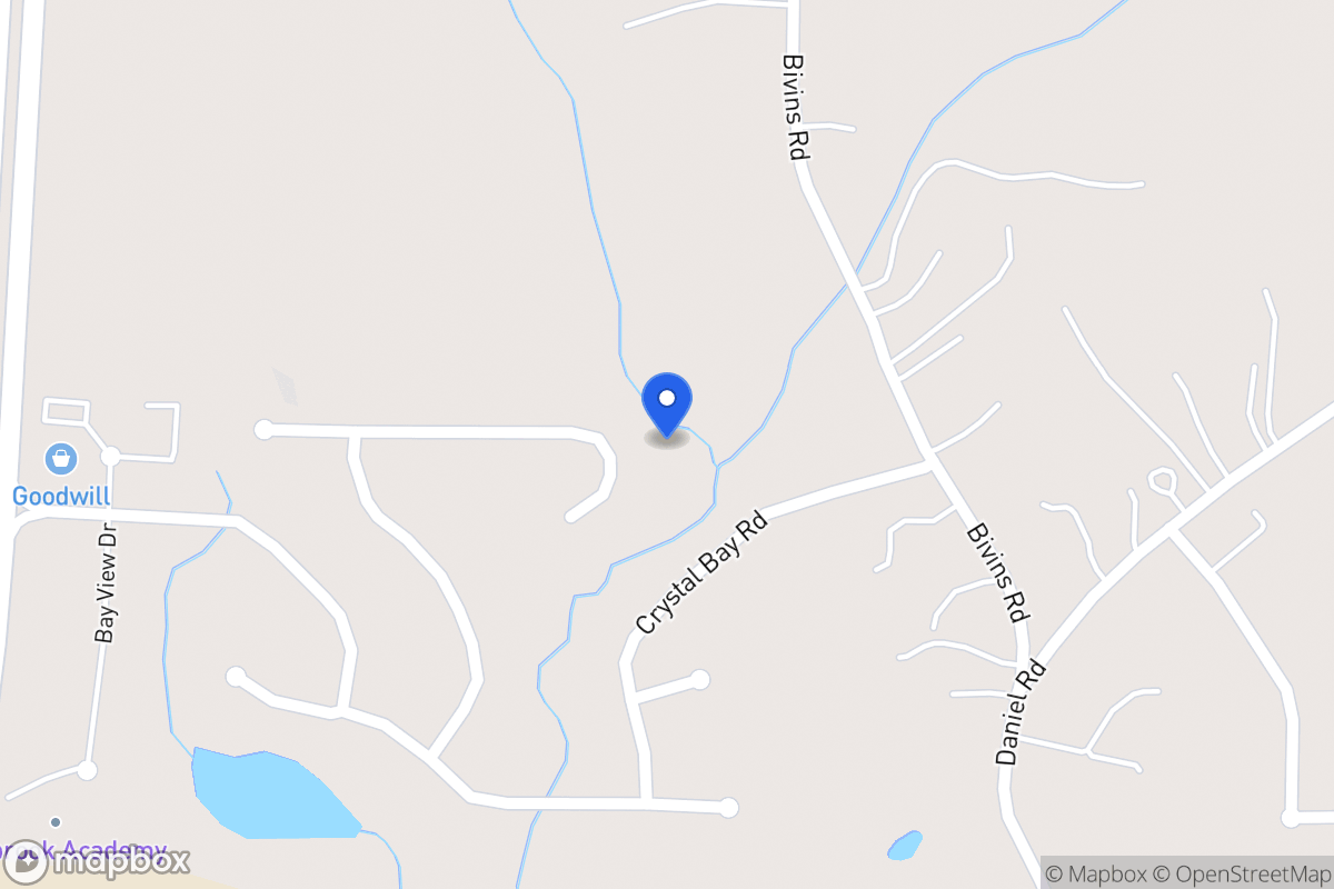 Map of 859 N Bay Overlook