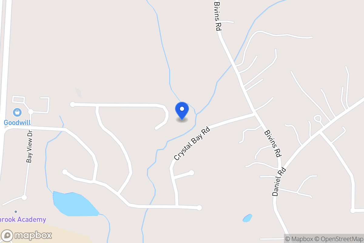 Map of 863 N Bay Overlook