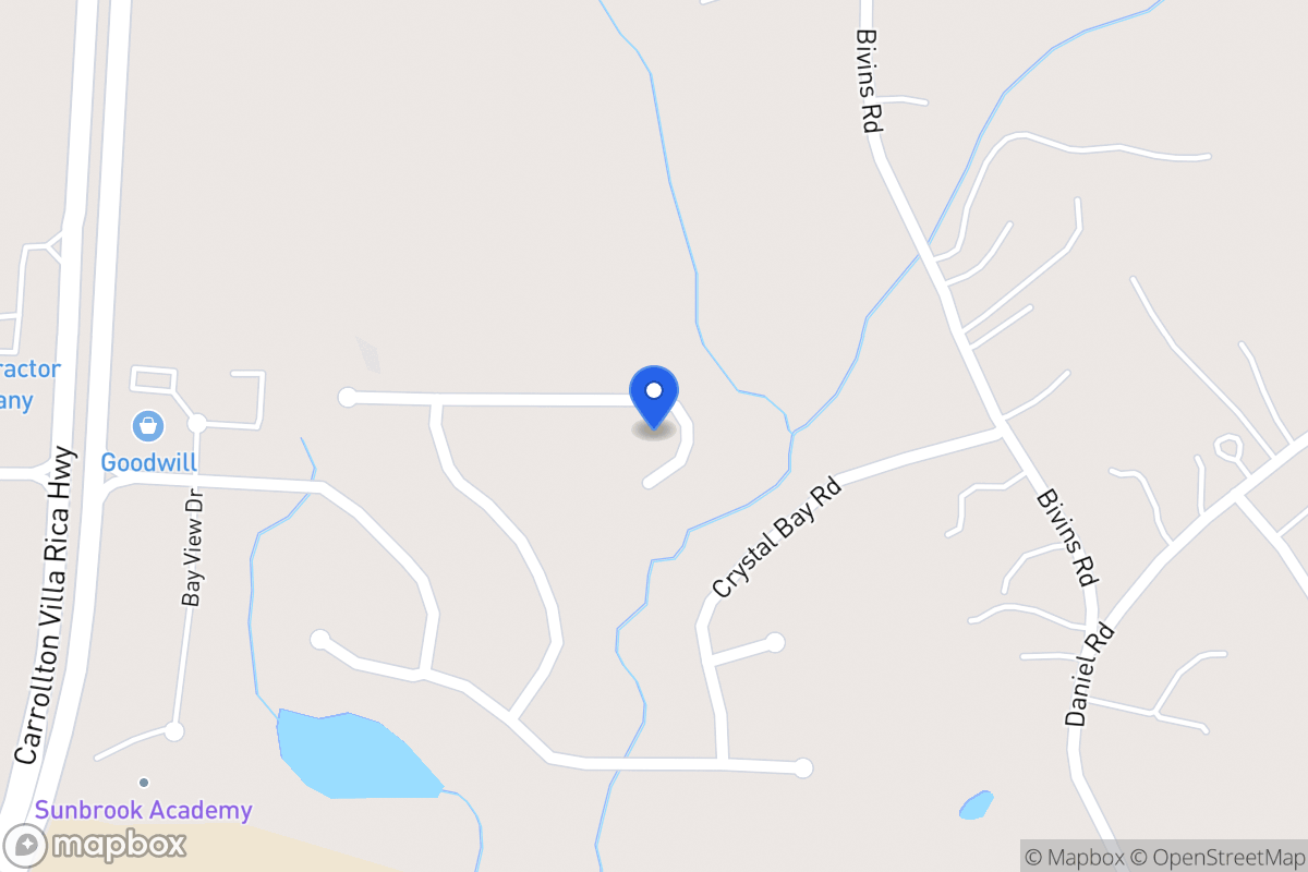 Map of 852 N Bay Overlook