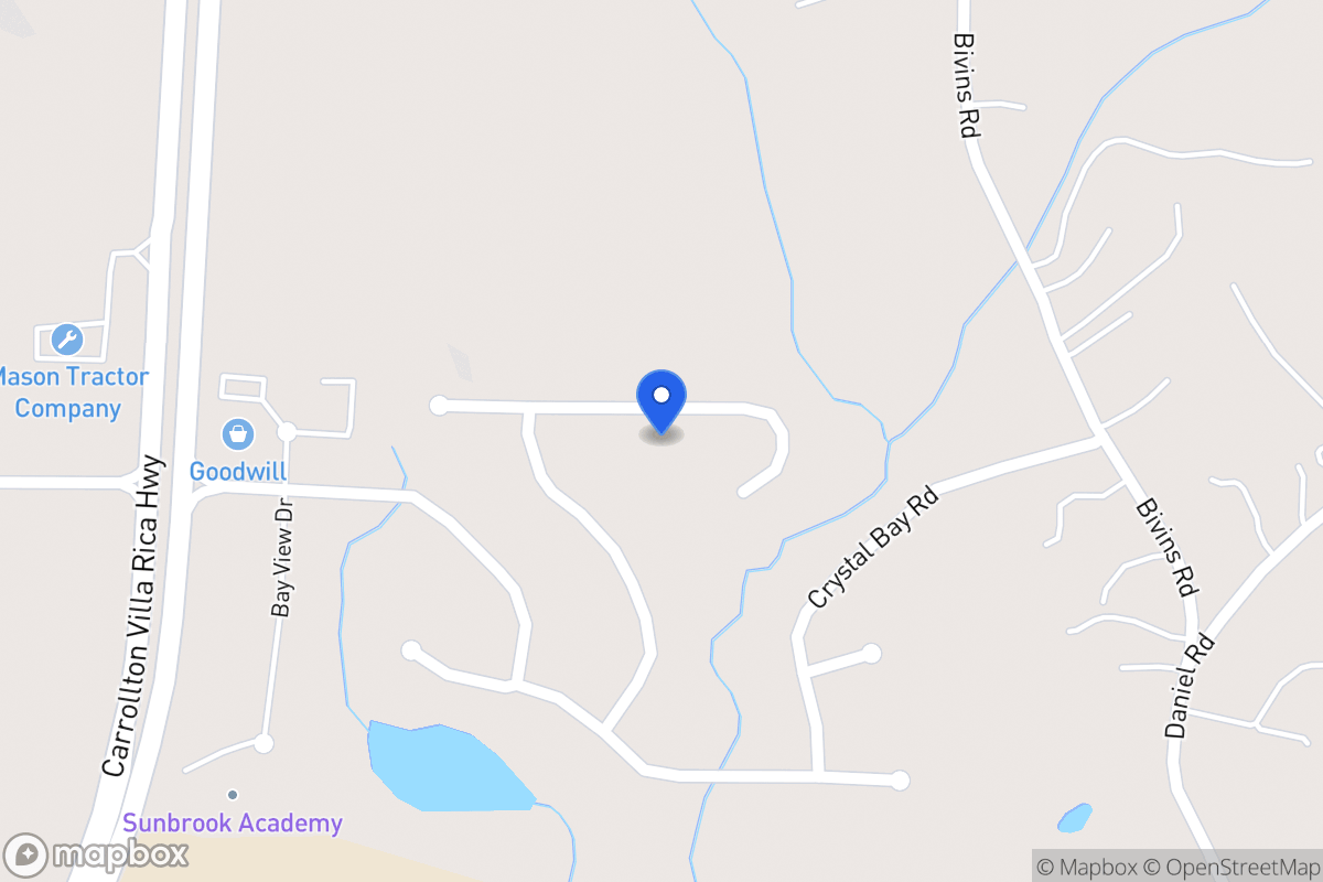 Map of 836 N Bay Overlook