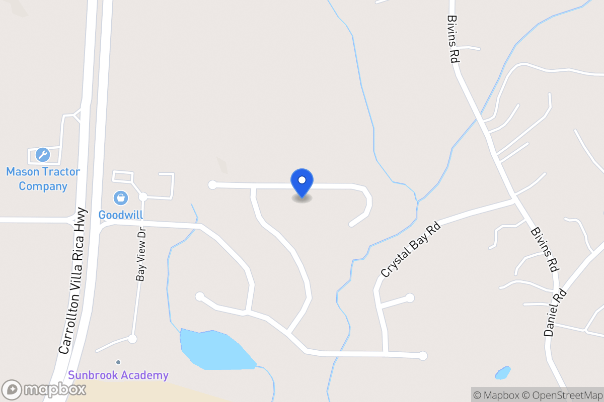 Map of 832 N Bay Overlook