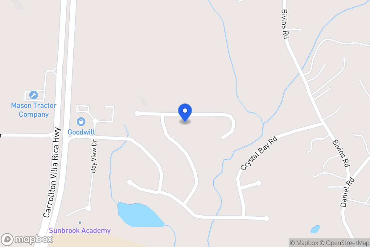 Map of 828 N Bay Overlook