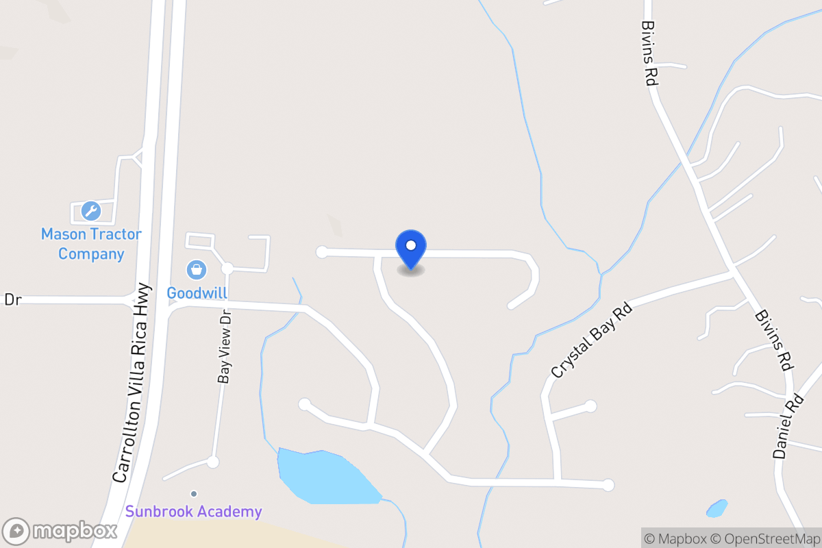 Map of 824 N Bay Overlook
