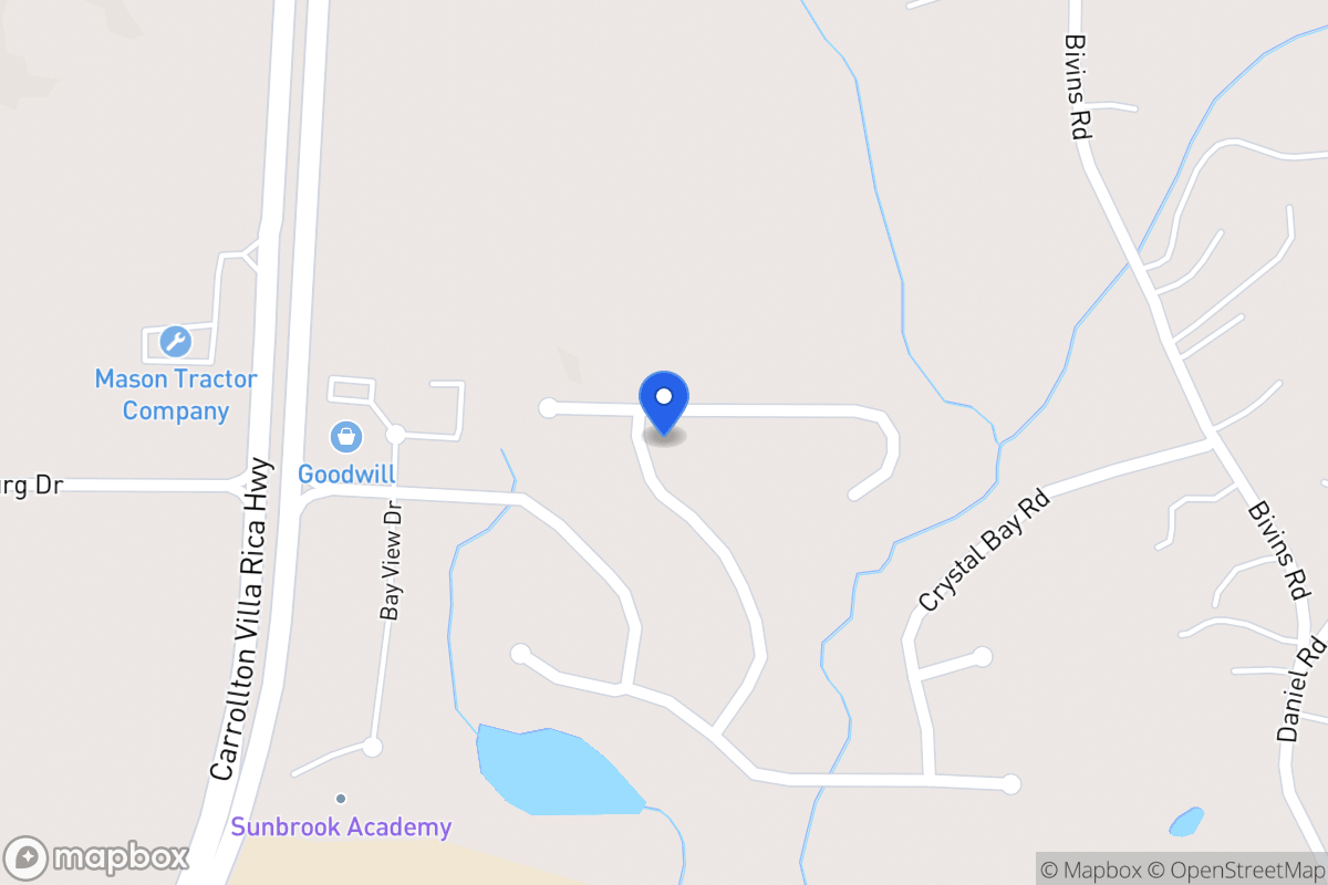 Map of 820 N Bay Overlook