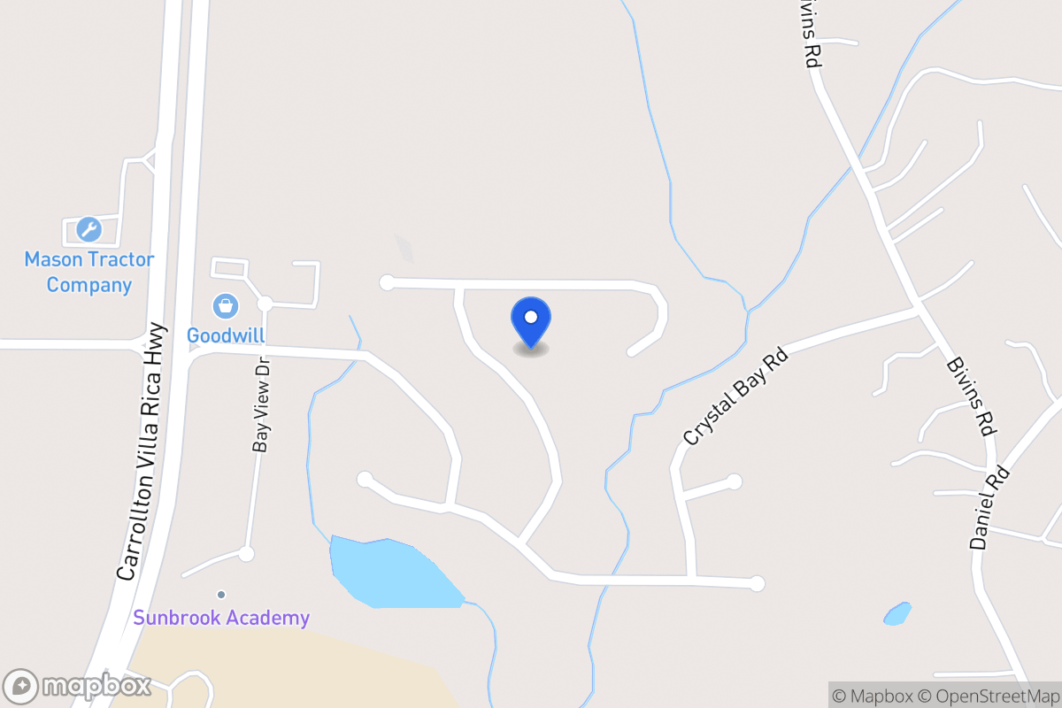 Map of 929 Center Bay Dr