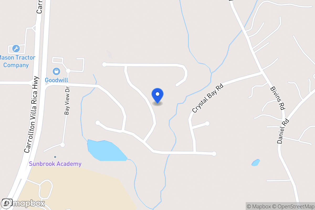 Map of 917 Center Bay Dr