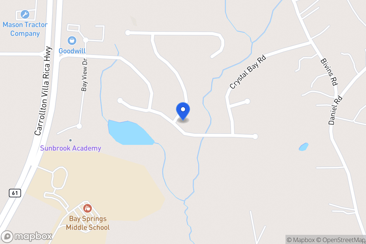 Map of 901 Center Bay Dr