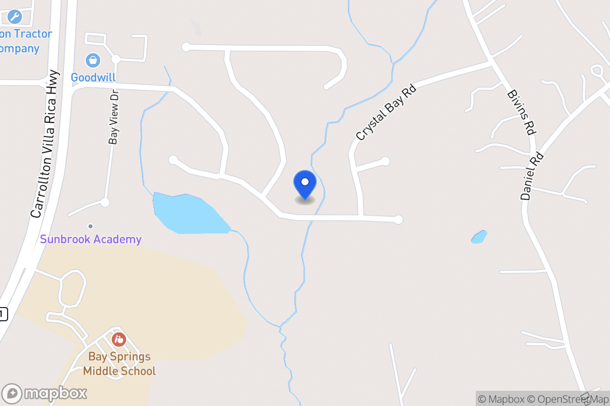Map of 2031 Club Bay Dr