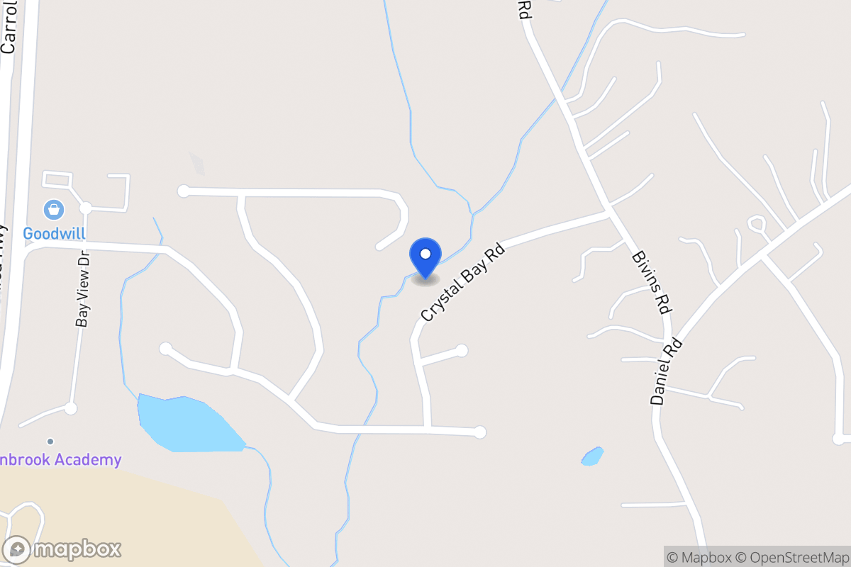 Map of 736 Crystal Bay Rd