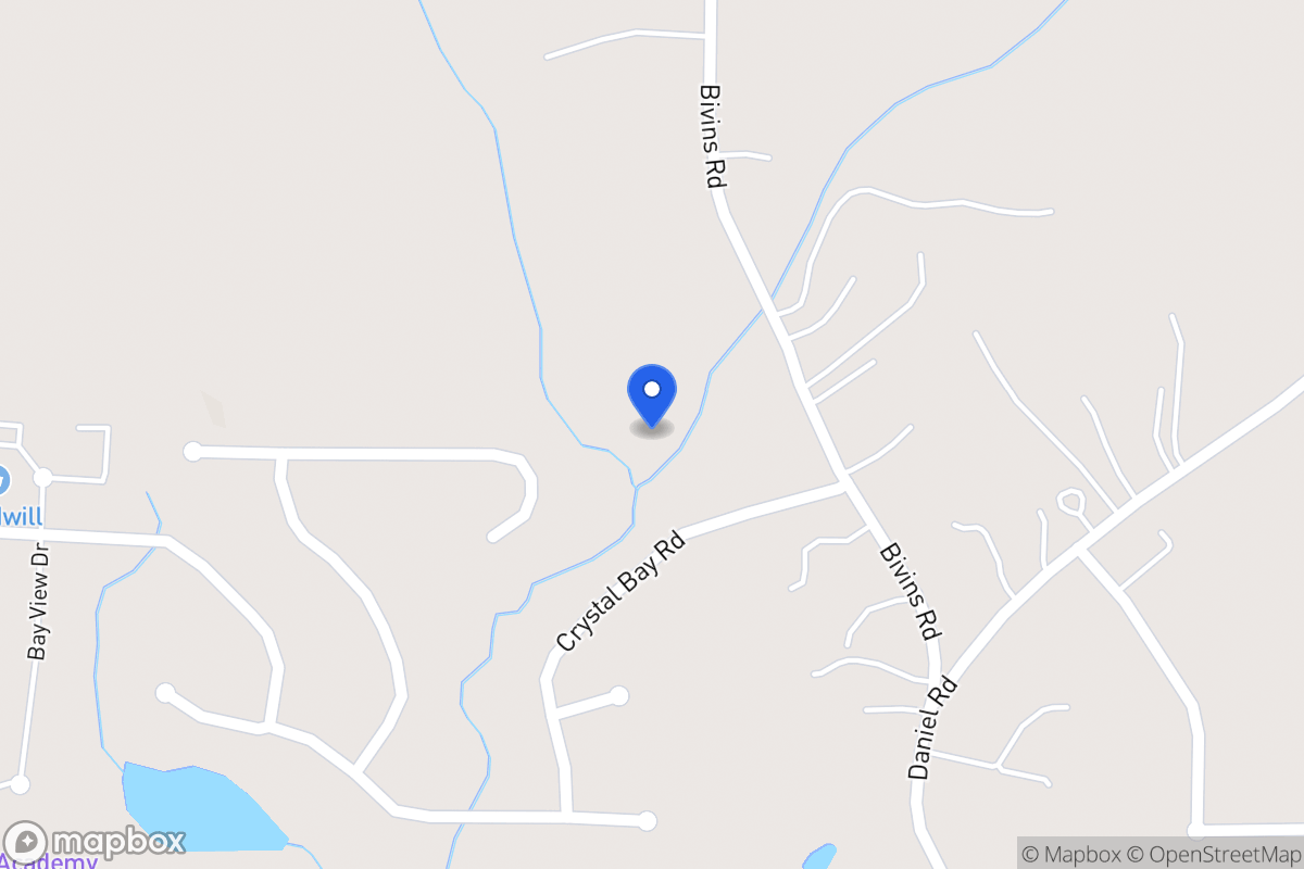 Map of Crystal Bay Rd
