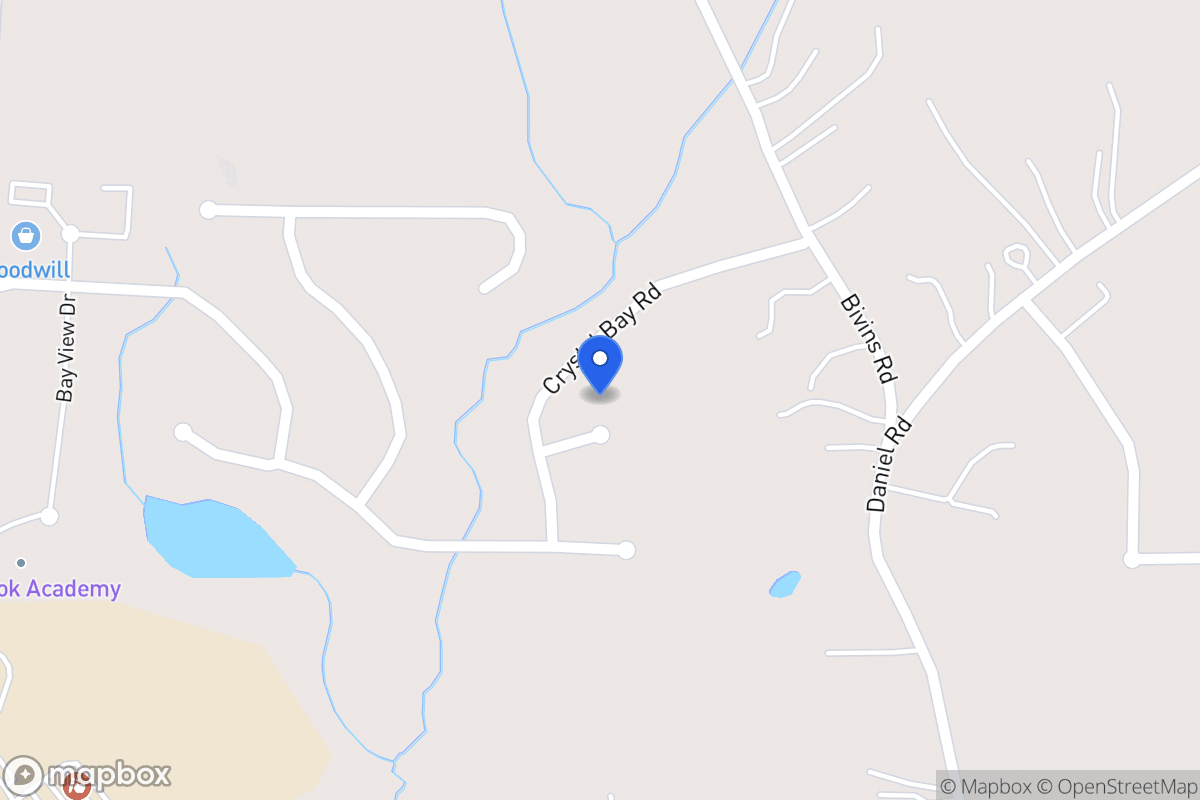 Map of 608 Crystal Ct