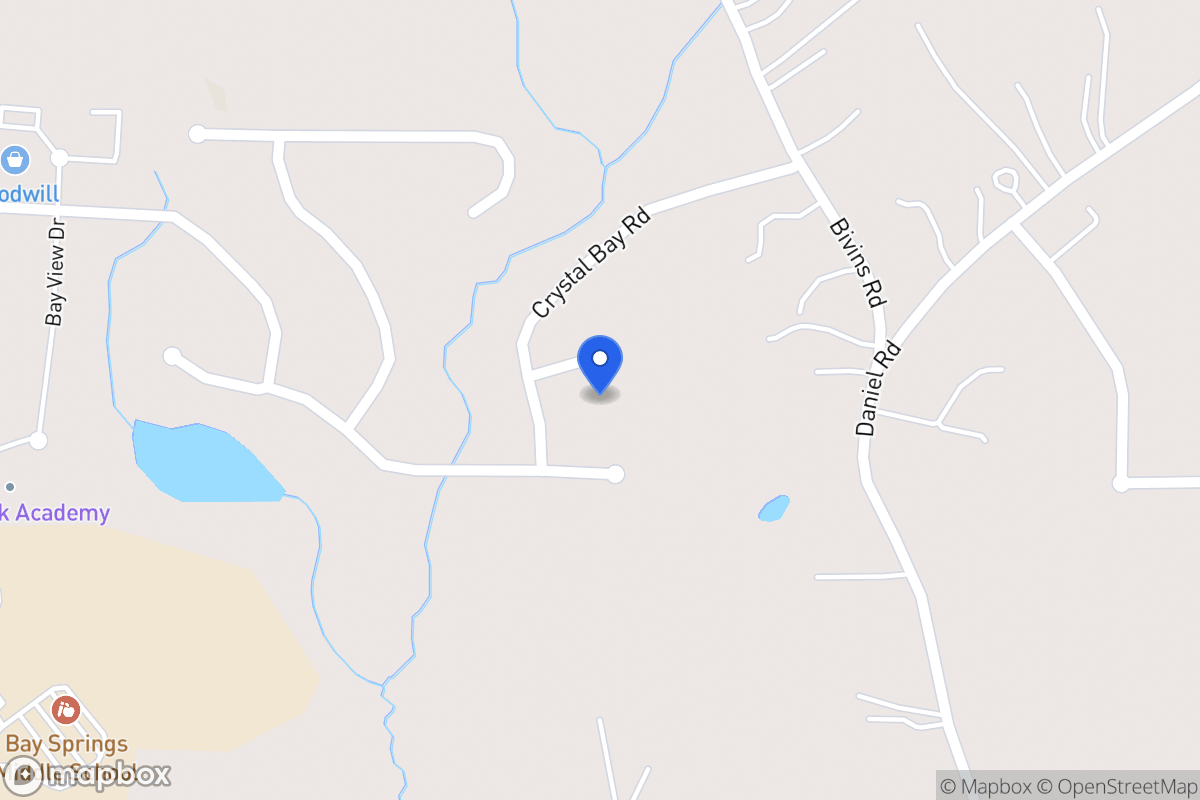 Map of 609 Crystal Ct