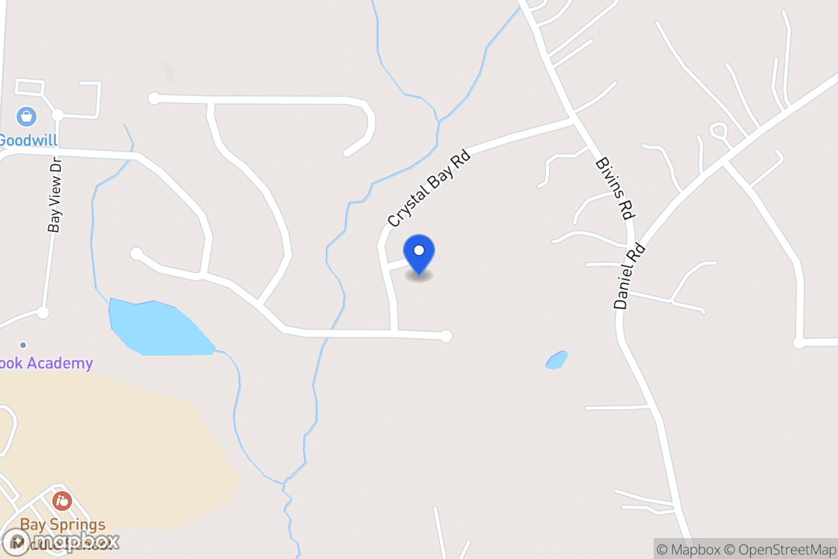 Map of 605 Crystal Ct