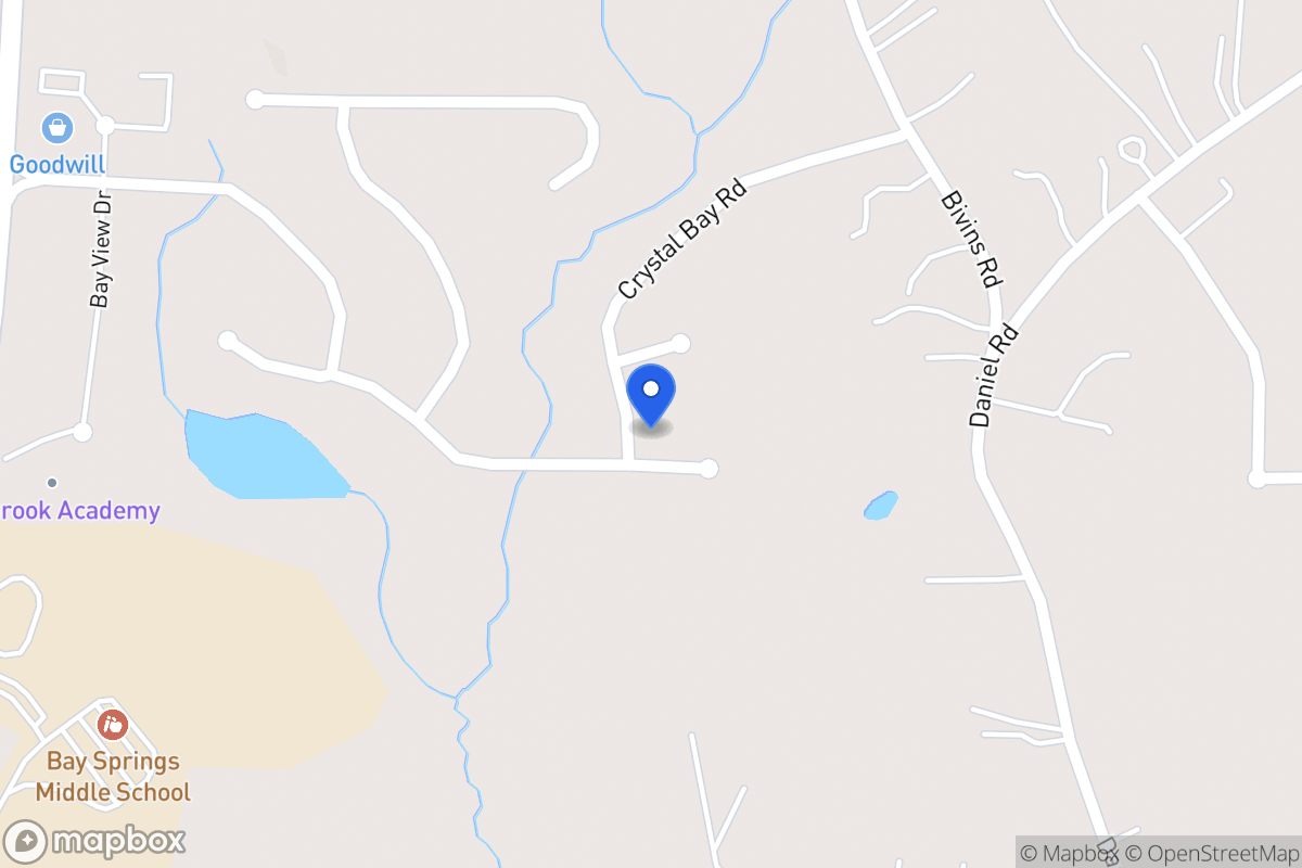 Map of 2055 Club Bay Dr