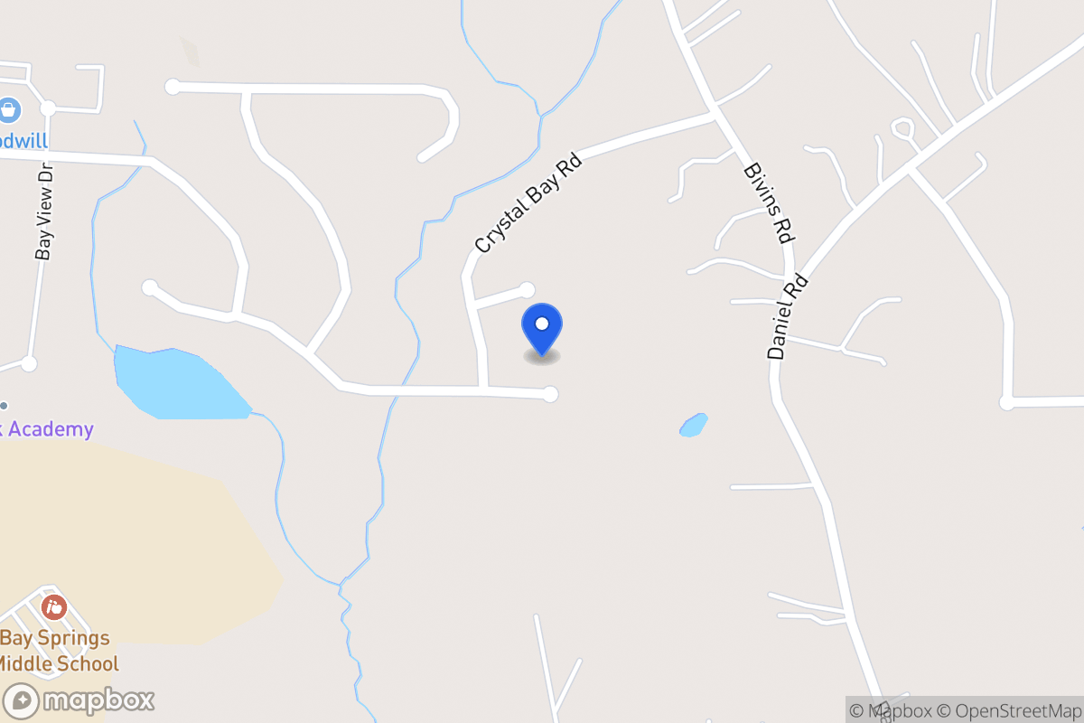 Map of 2063 Club Bay Dr