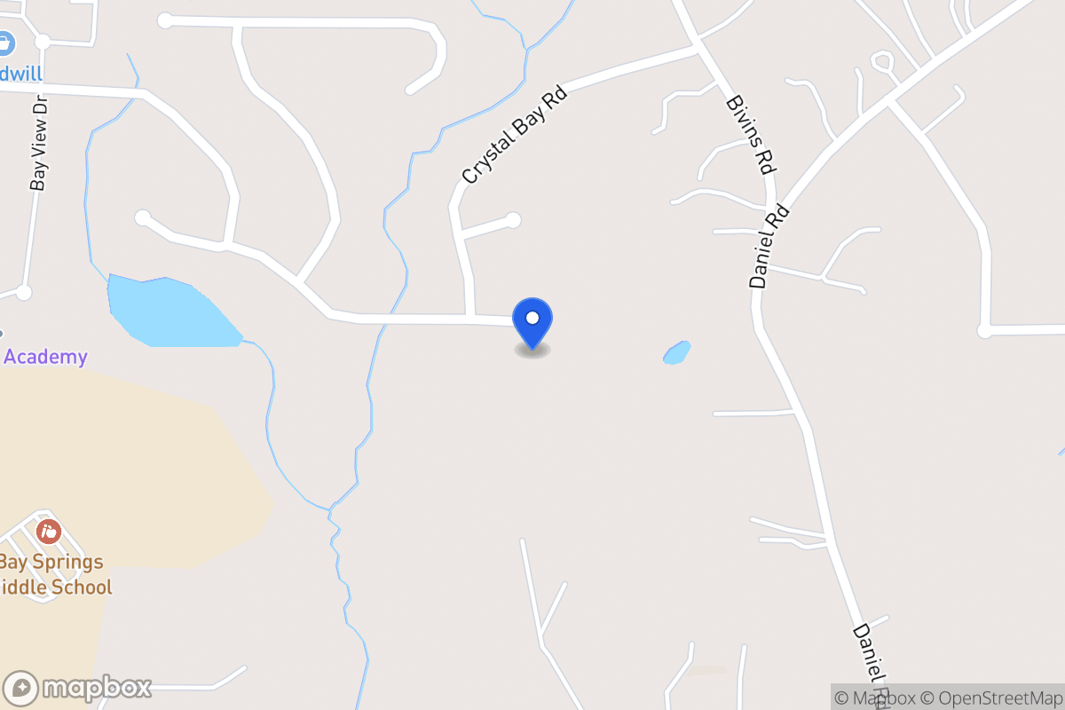 Map of 2068 Club Bay Dr