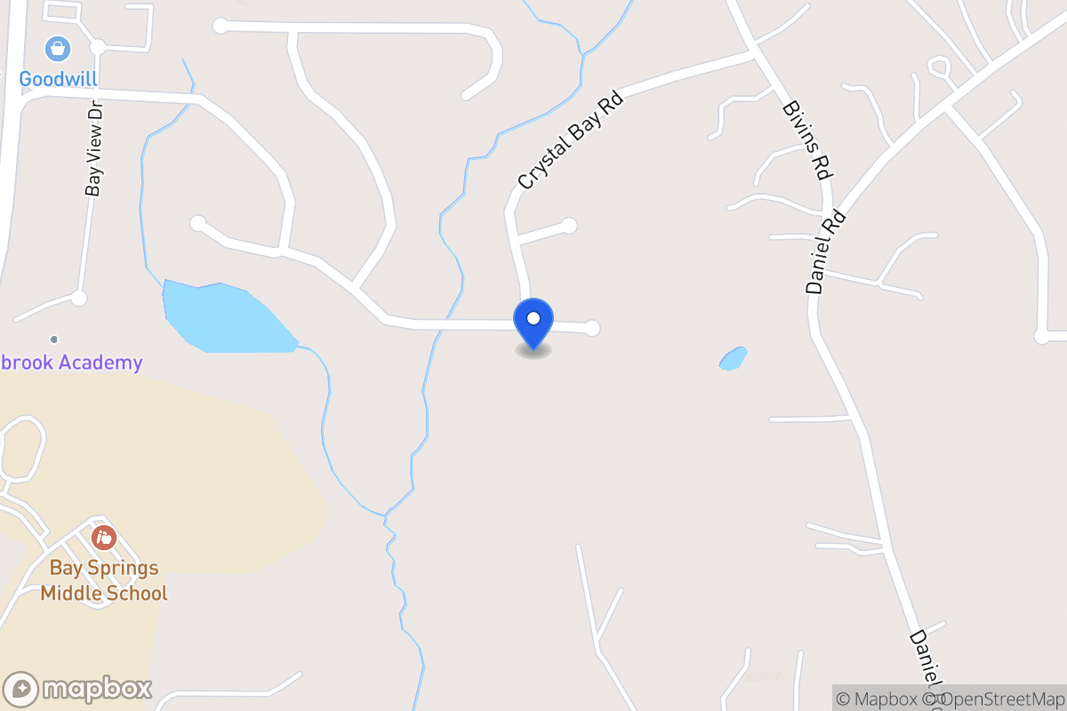 Map of 2056 Club Bay Dr